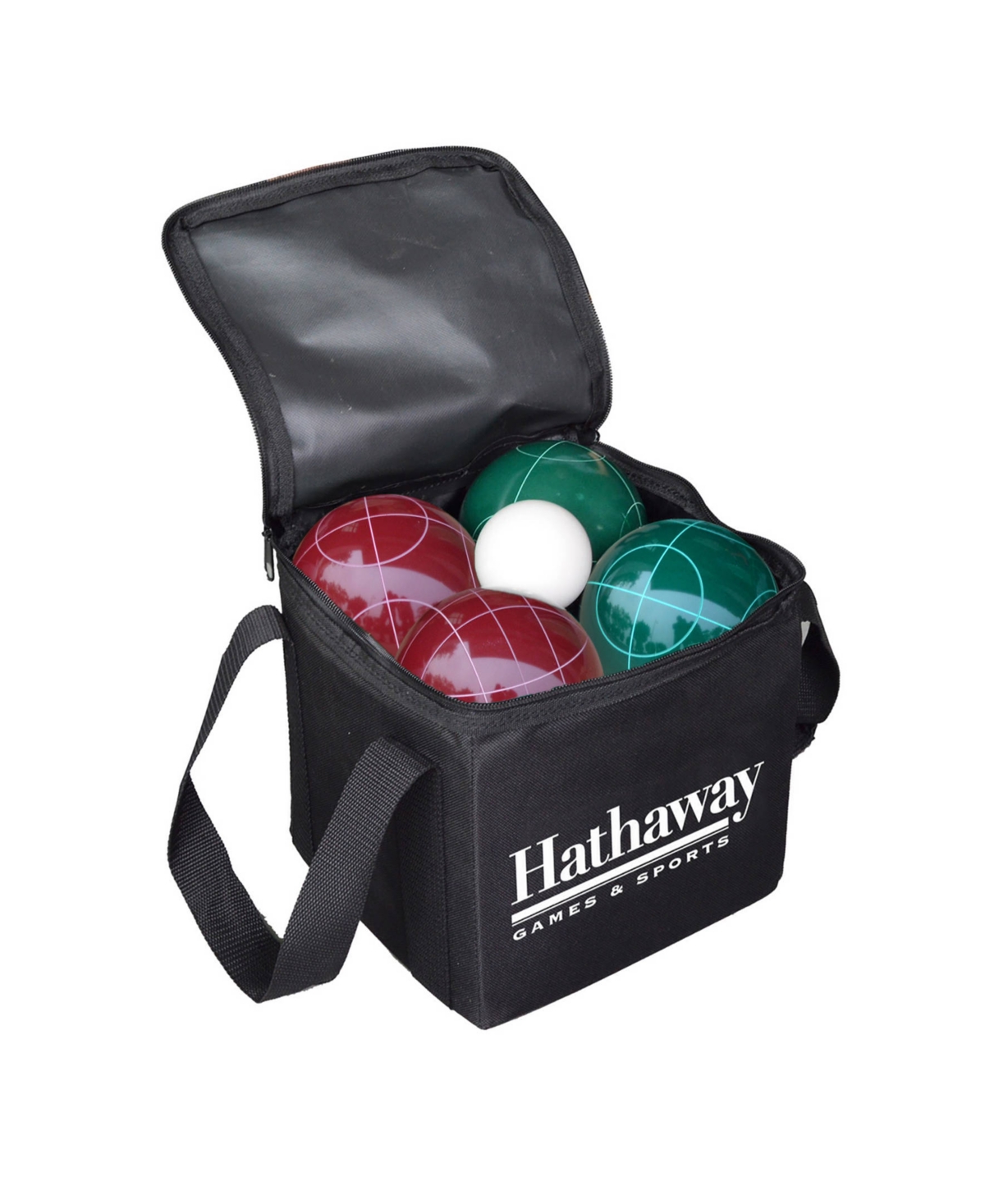Hathaway Bocce Ball Set In Green