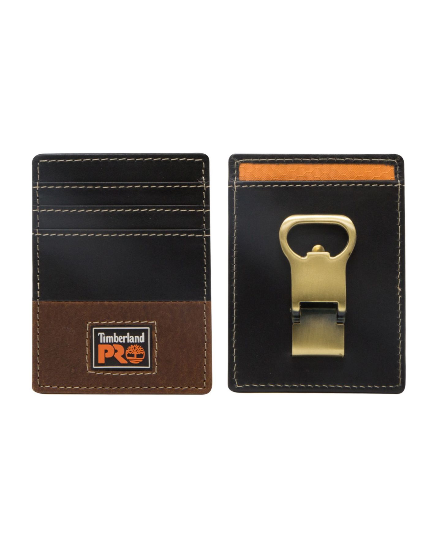Мужской кошелёк Timberland Ellet Front Pocket Wallet, цвет: 48-Teak — фото 1