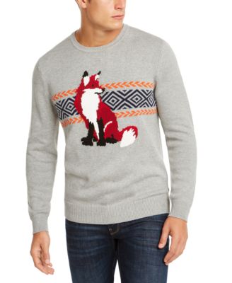 mens graphic sweater