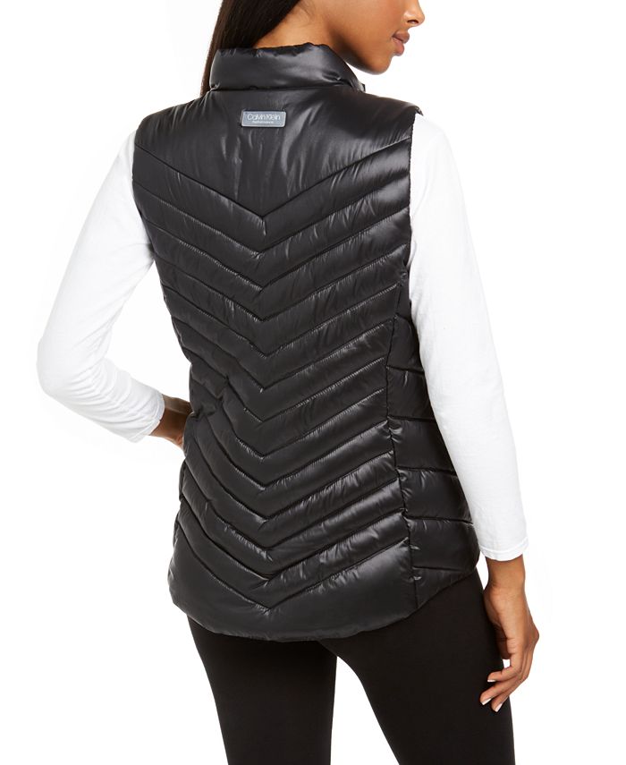Calvin Klein Quilted Puffer Vest - Macy's