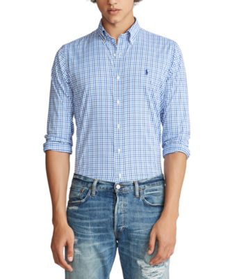 ralph lauren classic fit performance shirt