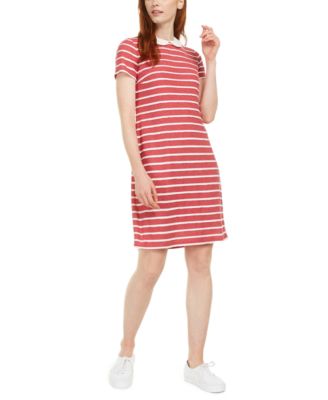 macys striped dress