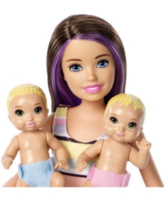 Barbie Skipper Babysitters Inc Nap ‘N' Nurture Nursery Dolls And Playset
