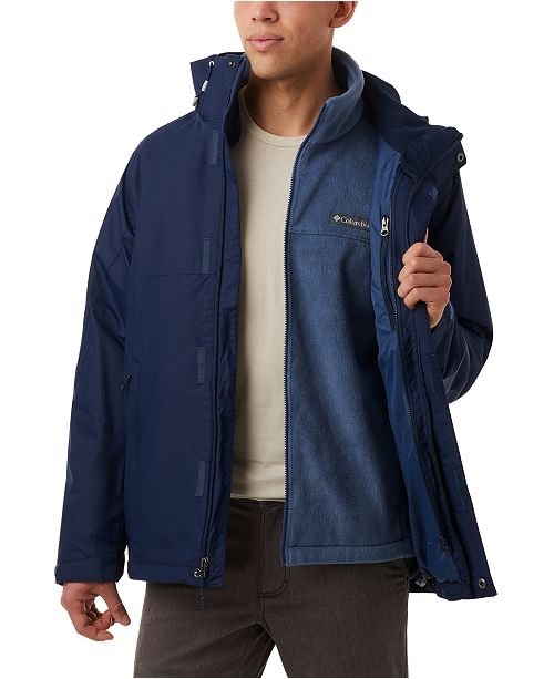 Columbia Men's Eager Air 3-in-1 Omni-Shield Jacket & Reviews - Coats ...