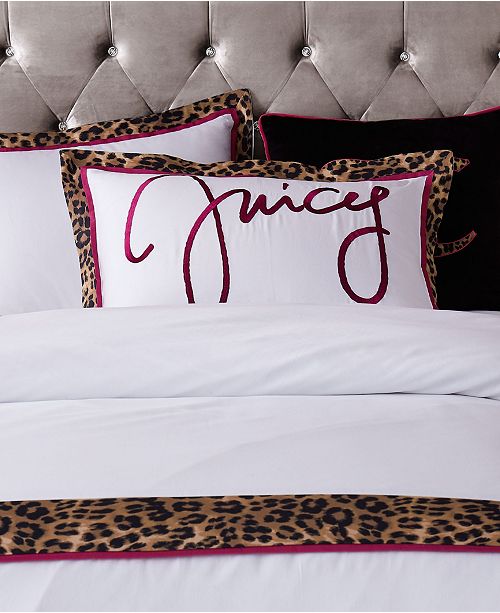 Juicy Couture Regent Leopard Bedding Collection & Reviews - Bedding ...