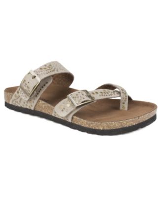 white mountain shoes sandals