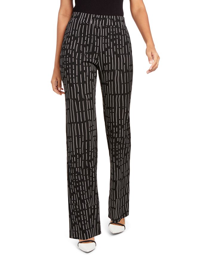 Alfani Printed PullOn Pants, Created for Macy's Macy's