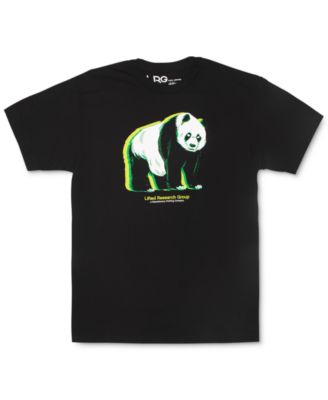 LRG - Men's Glowing Panda Graphic T-Shirt