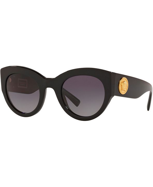 Versace Polarized Sunglasses, Created for Macy's, VE4353 51 & Reviews ...