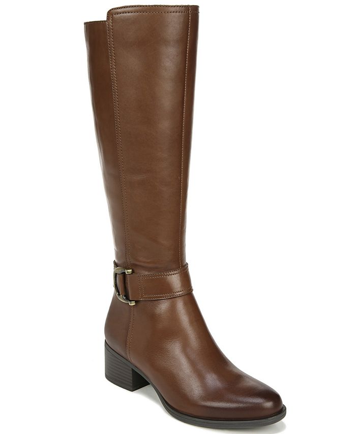 Naturalizer Kelso High Shaft Leather Boots - Macy's