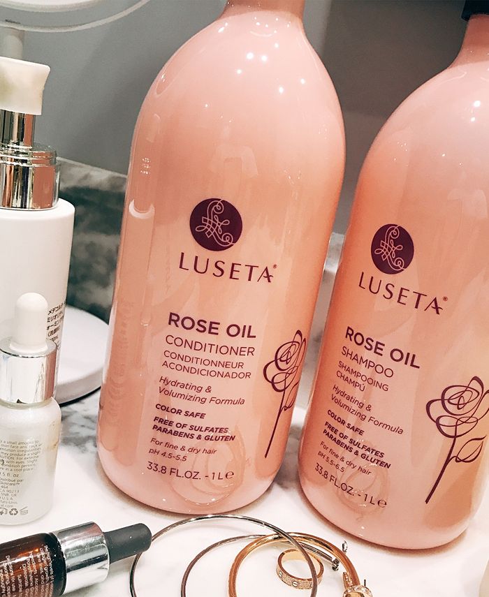 Luseta Beauty Inc Luseta Beauty Rose Oil Shampoo & Conditioner Set 67.6