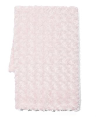 Baby Girls Blanket, Pacifier Clip, Teether, and Toy, 4 Piece Set