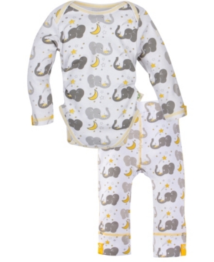 Miracle Baby Boys and Girls Long Sleeve Bodysuit and Pant Outfit