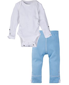 Boys and Girls Long Sleeve Bodysuit and Pant Outfit