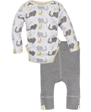 Miracle Baby Boys and Girls Long Sleeve Bodysuit and Pant Outfit