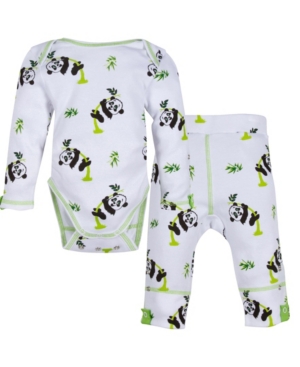 Miracle Baby Boys and Girls Long Sleeve Bodysuit and Pant Outfit