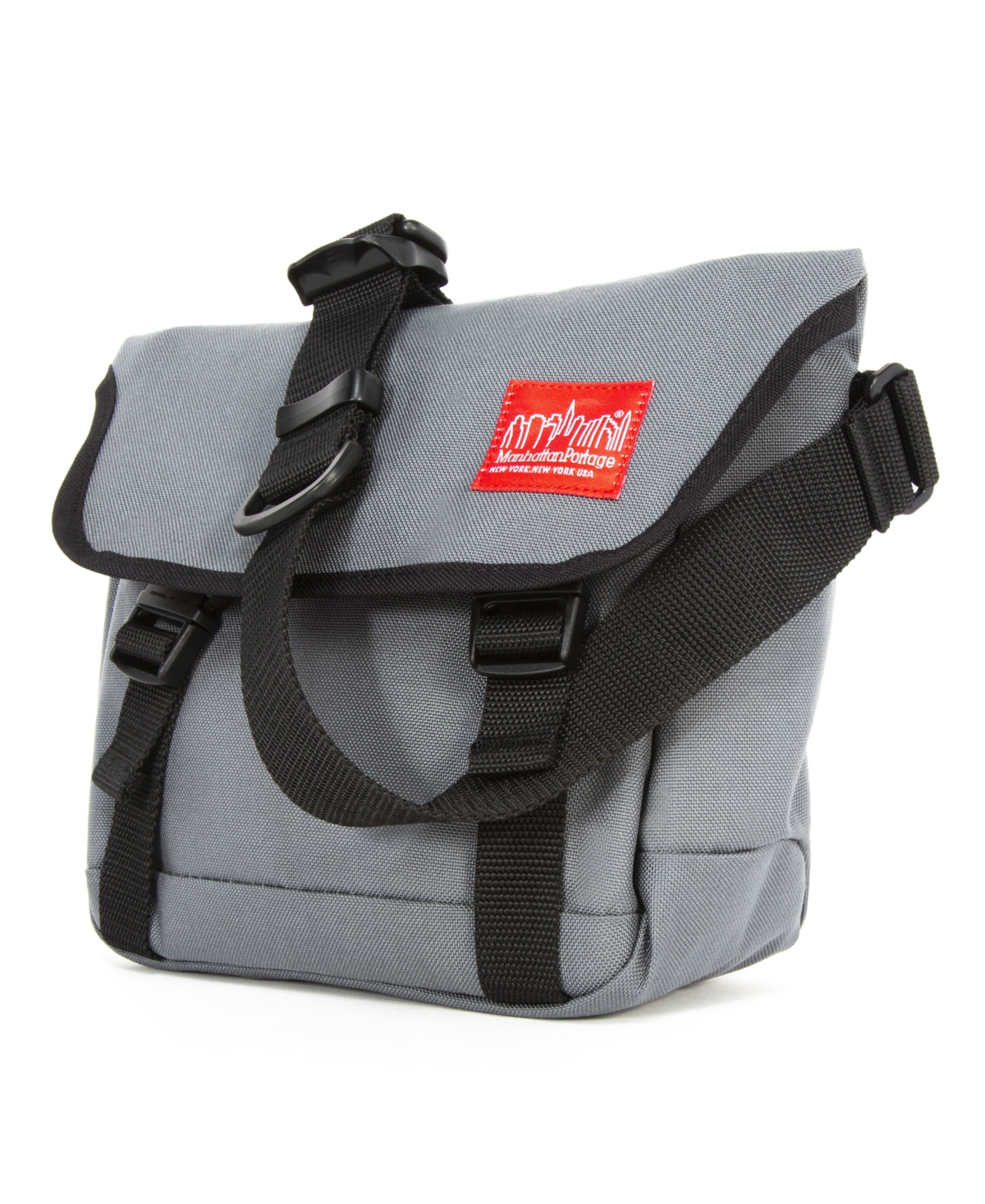 Medium Kent Messenger Bag - Gray