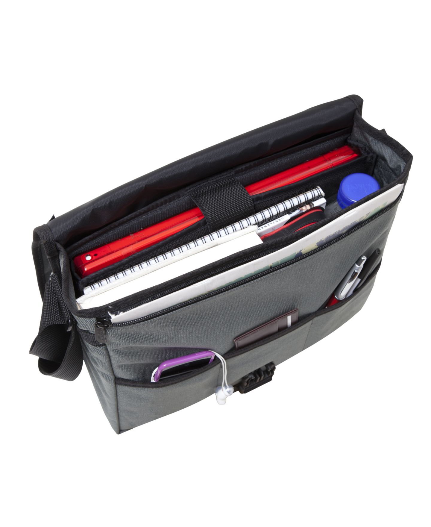 Женская сумка Manhattan Portage Small Deluxe DJ Computer, цвет: Чёрный — фото 3