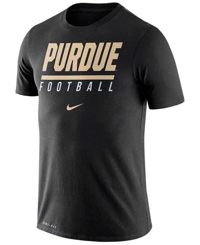 Nike Men's Purdue Boilermakers Icon Wordmark T-Shirt - Macy's