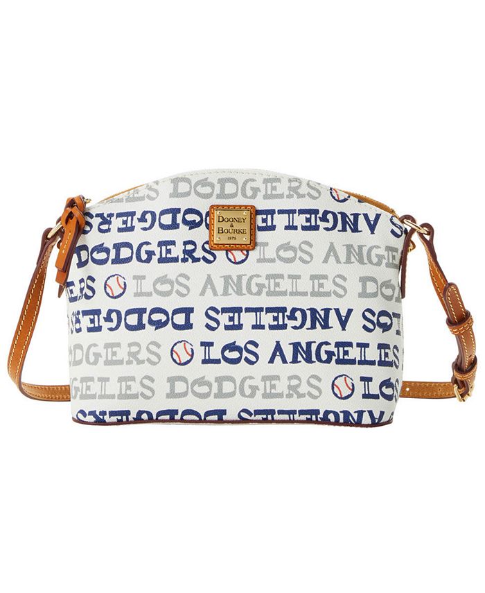 Dooney & Bourke MLB Los Angeles Dodgers Top Zip Crossbody Shoulder Bag