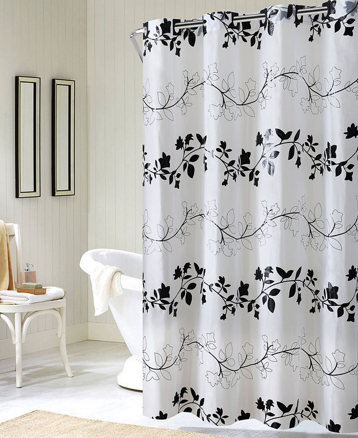 Hookless Floral Vine Shower Curtain Macy's