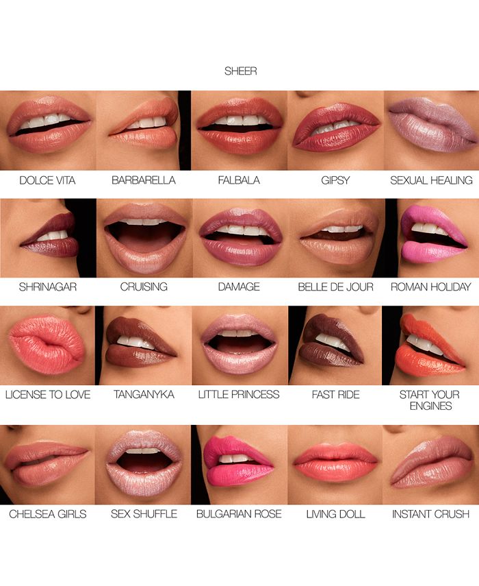 NARS Lipstick Sheer Finish Macy's