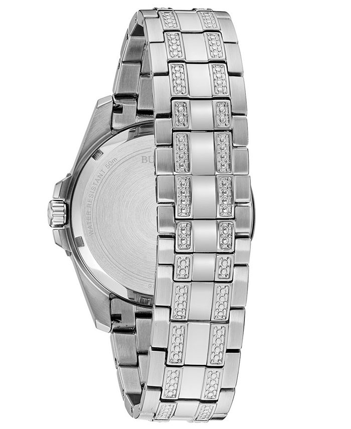 Bulova - Men's Stainless Steel Bracelet Watch 42mm