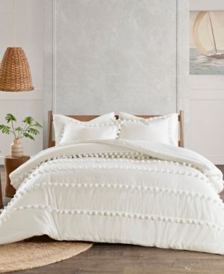 Madison Park Leona Pom Pom Comforter Sets Bedding