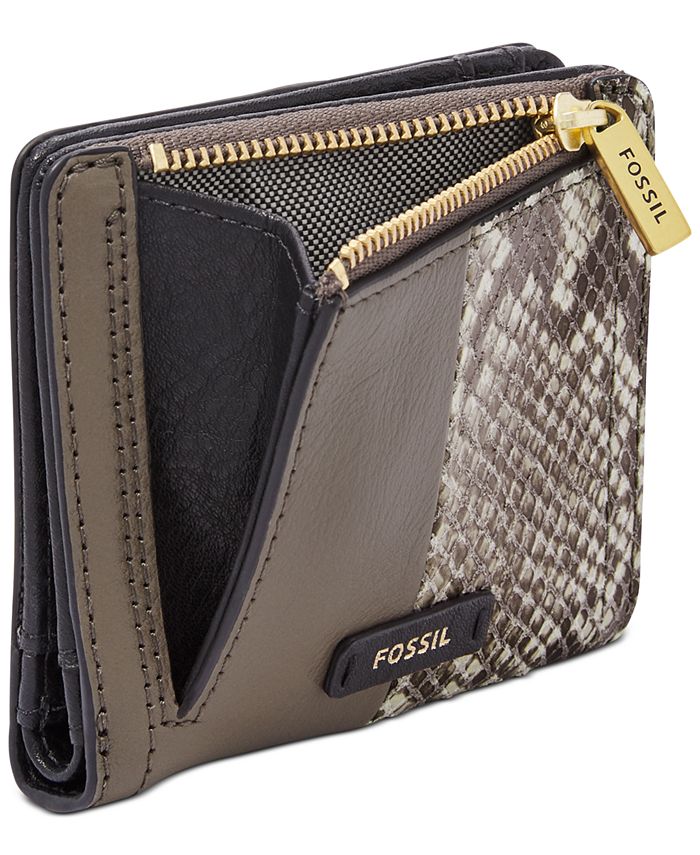 Fossil RFID Logan Leather Bifold Wallet Macy's