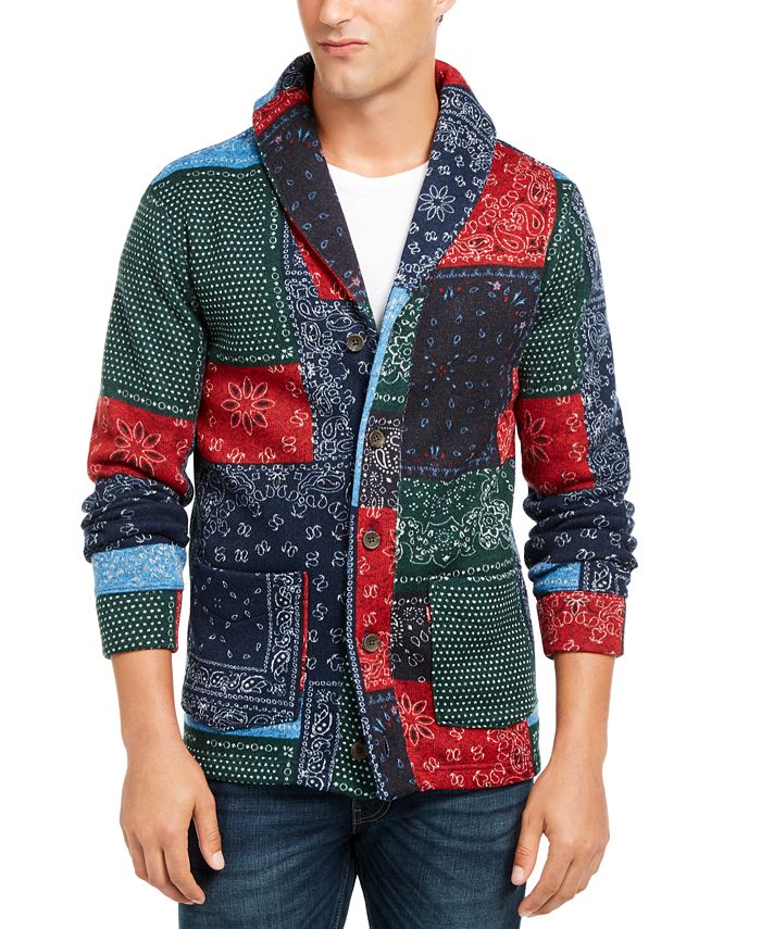 Levi's Men's Patchwork Cardigan Sweater & Reviews - Sweaters - Men - Macy's