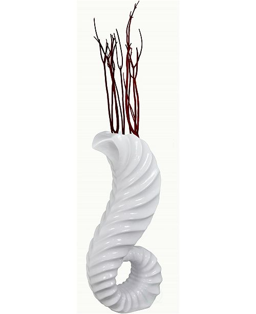 Uniquewise Large Horn Floor Vase 32 High Reviews Vases