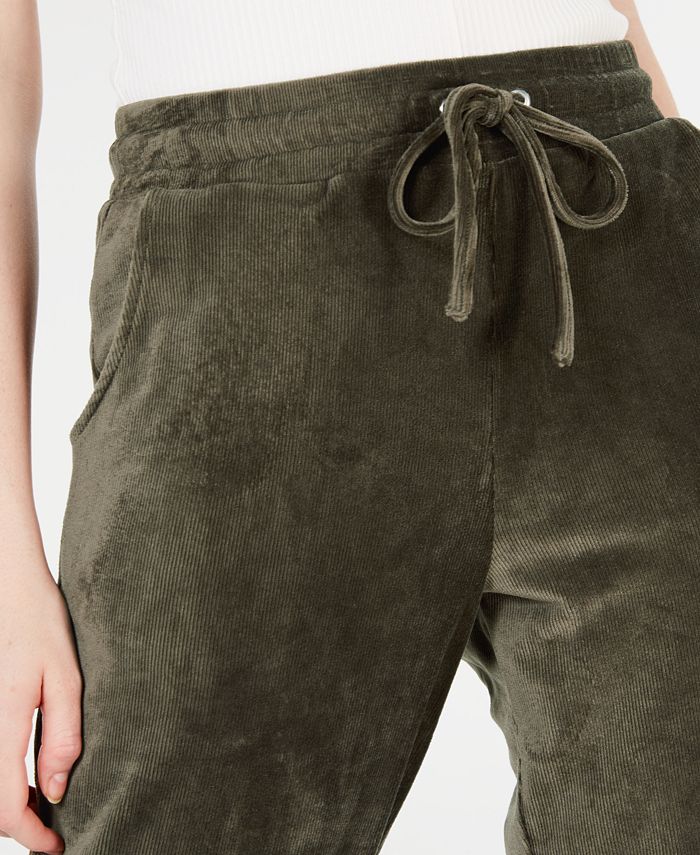 Hippie Rose Juniors' Corduroy Jogger Pants Macy's