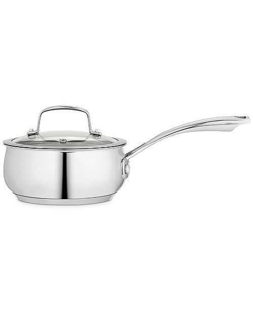 Belgique Polished Stainless Steel 11-pc. Cookware Set ...