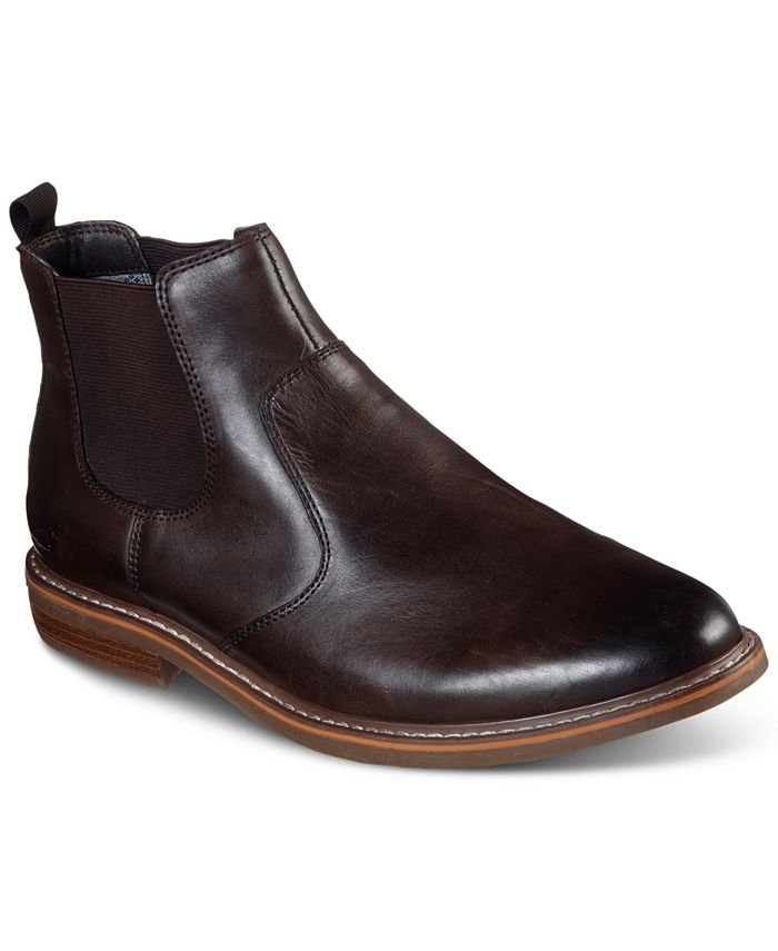 Skechers Men's Bregman Morago Chelsea Ankle Boots from Finish Line