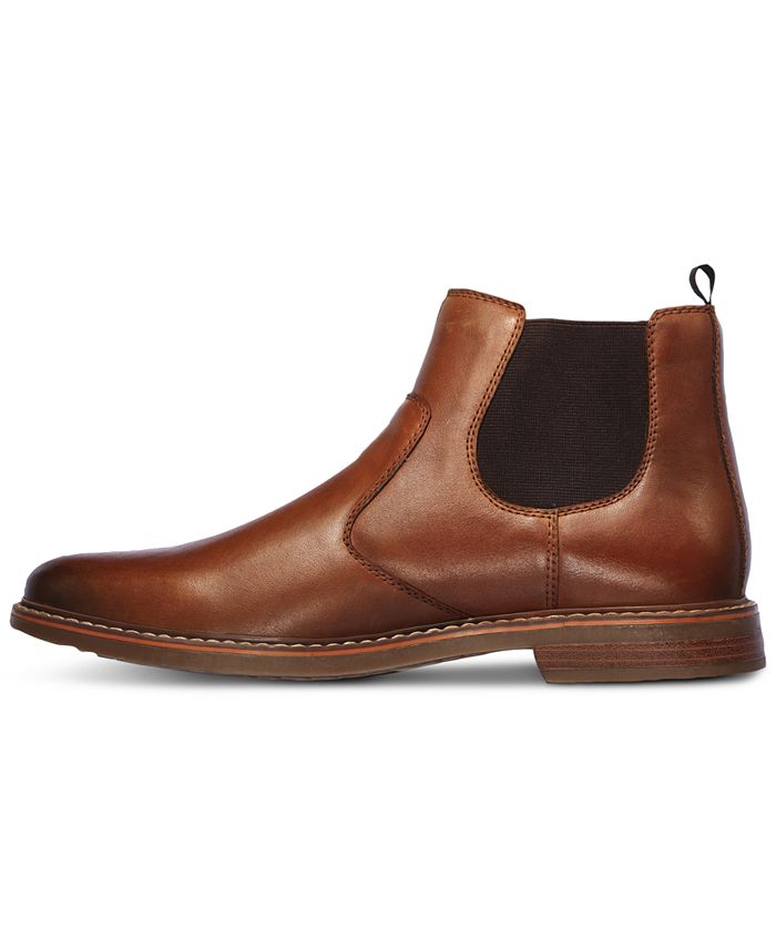Skechers Men's Bregman Morago Chelsea Ankle Boots from Finish Line Macy's