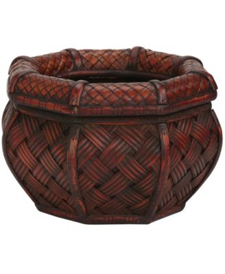 Rounded Octagon Decorative Planters - Set of 2