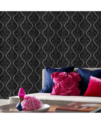 Graham & Brown - Kinky Vintage Naughty Noir Wallpaper