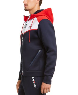 Fila Men's Lance Tech Logo Hoodie