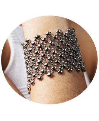 B9 Silver Mesh Bracelet in 7", 7 1/2" or 8"