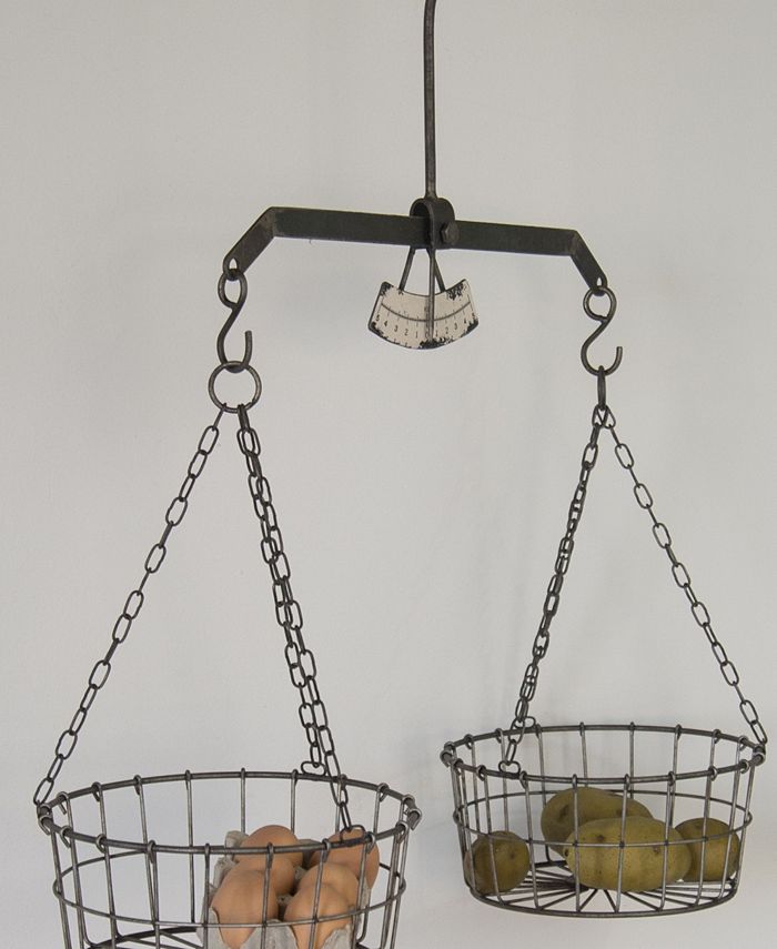 VIP Home & Garden VIP Home International Metal Balance Scale Decor Macy's