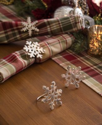 Give Thanks Plaid Table Runner