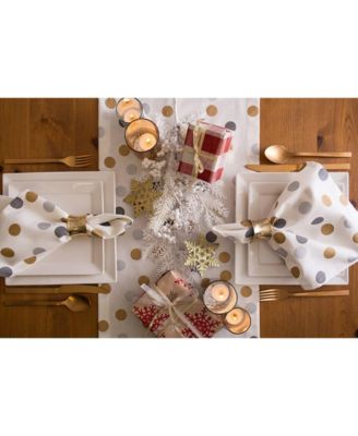 Metallic Confetti Table Runner