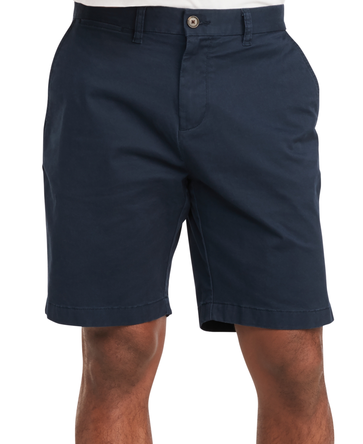 Tommy Hilfiger Men's Big & Tall 9" Th Flex Stretch Shorts In Navy Blazer