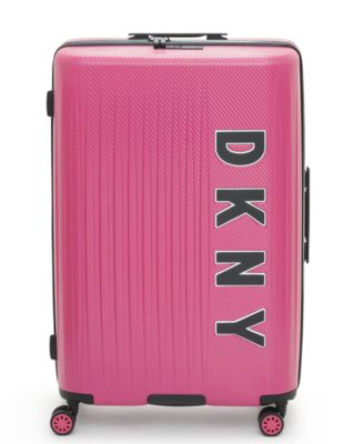 pink dkny suitcase