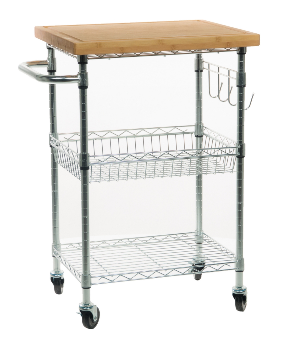 Trinity Ecostorage Bamboo Kitchen Cart