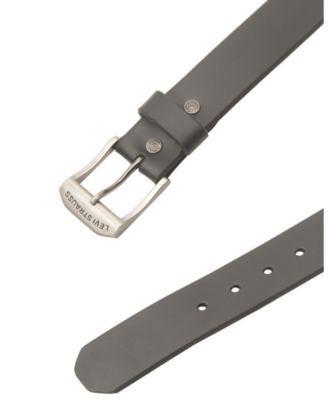 Big-Tall Casual Leather Men's Belt