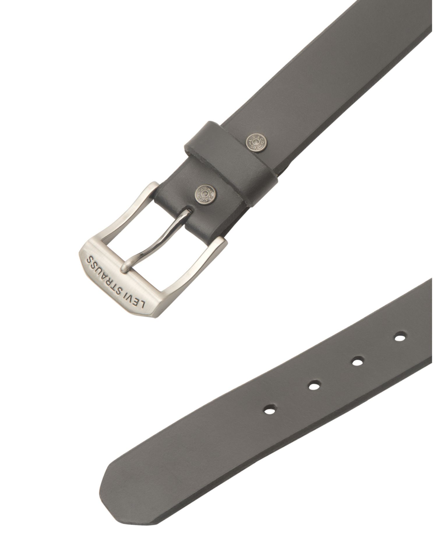 38MM Big-Tall Casual Leather Men's Belt