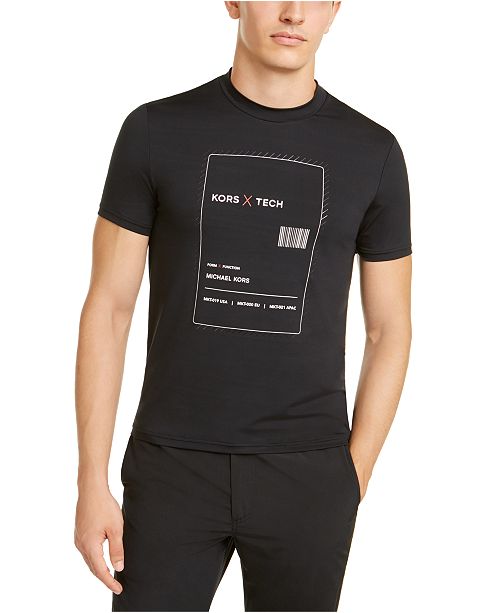 Michael Kors Men S Kors X Tech Graphic T Shirt Reviews T Shirts