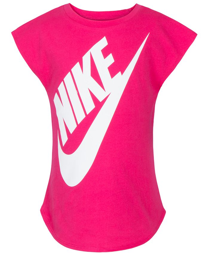 Nike Toddler Girls Logo-Print T-Shirt - Macy's