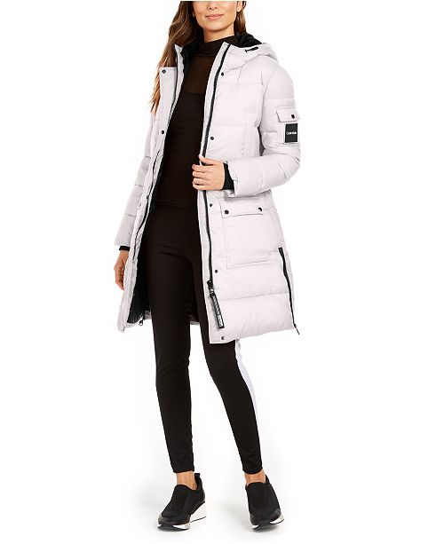 Calvin Klein Oversized Hooded Puffer Coat Reviews Coats